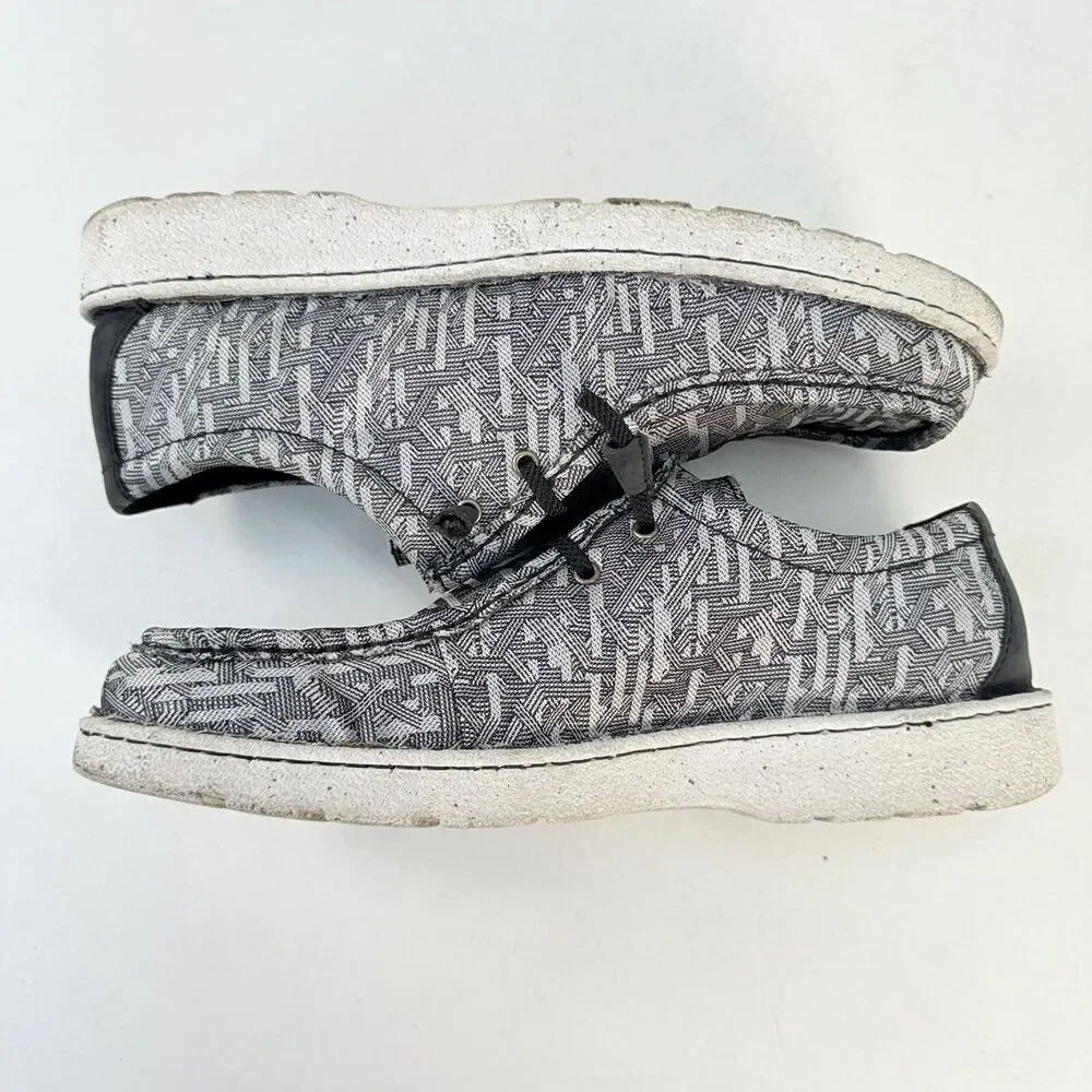 Justin JM315 Hazer Moc Toe Casual Slip On Driving Shoes Gray Men’s US 13